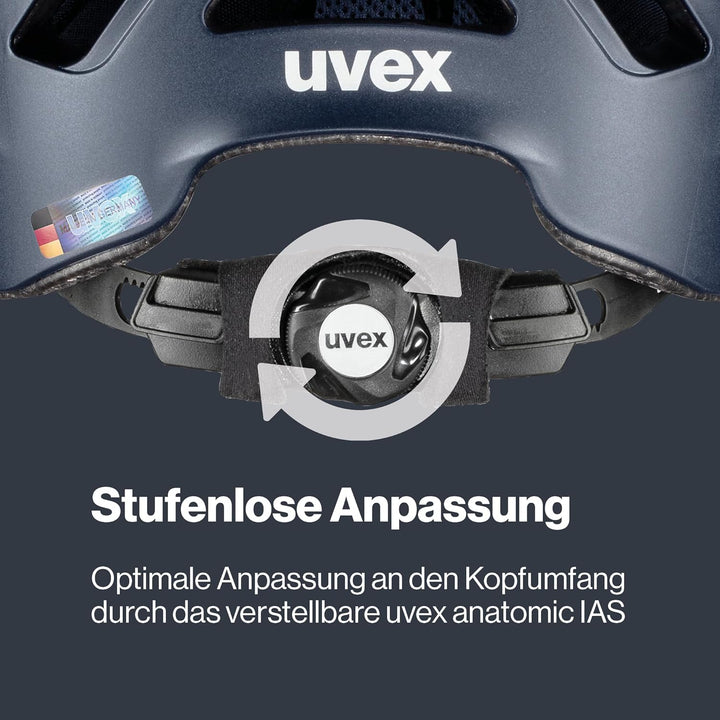 uvex urban Planet - nachhaltiger Fahrradhelm für Damen und Herren 58-61 cm Single deep space matt, 5
