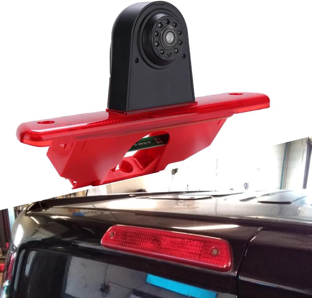 Navinio Auto Dritte Dach Top Mount Bremsleuchte Kamera Bremslicht Einparkkamera Rückfahrkamera IR Li