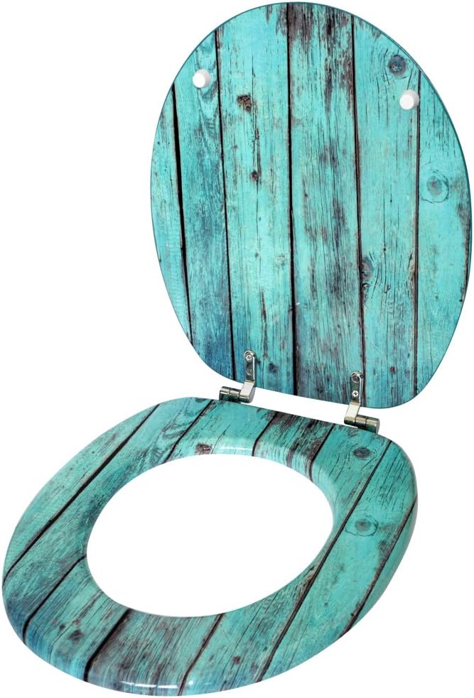 Sanilo WC Sitz, viele schöne Holz Toilettendeckel zur Auswahl, hochwertige und stabile Qualität (Lum