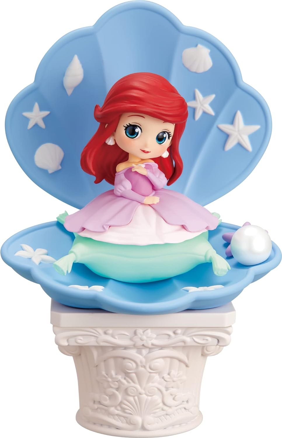BANPRESTO Figur Q Posket Ariel - Stories Disney Characters - Pink Dress Style (Grün), 12 cm, BP18955