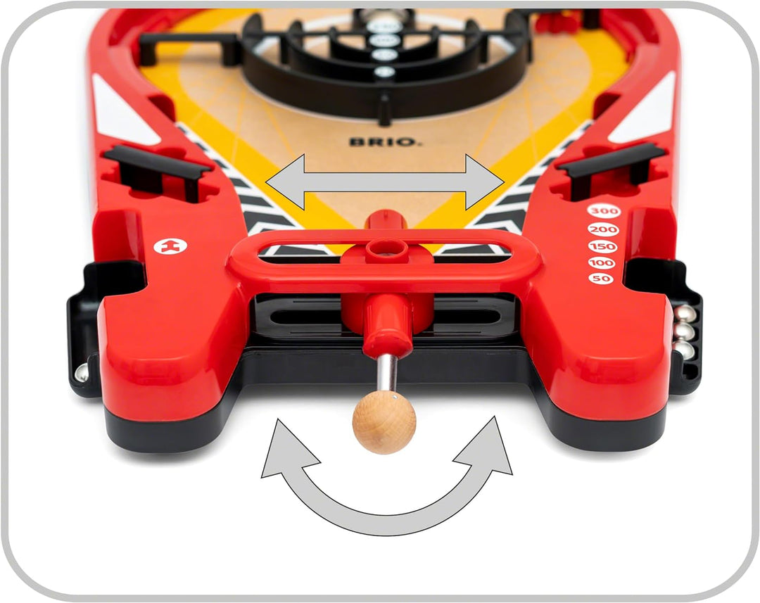 BRIO 34080 Trickshot-Geschicklichkeitsspiel - Spannendes Challenge Game mit vielfältigen Spielfunkti