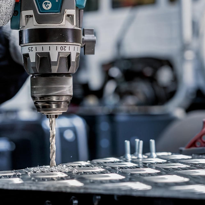 Bosch Professional 4x HSS-G Metallbohrer (für Metall, Ø 15 mm, Robust Line, Zubehör Bohrmaschine) Ø