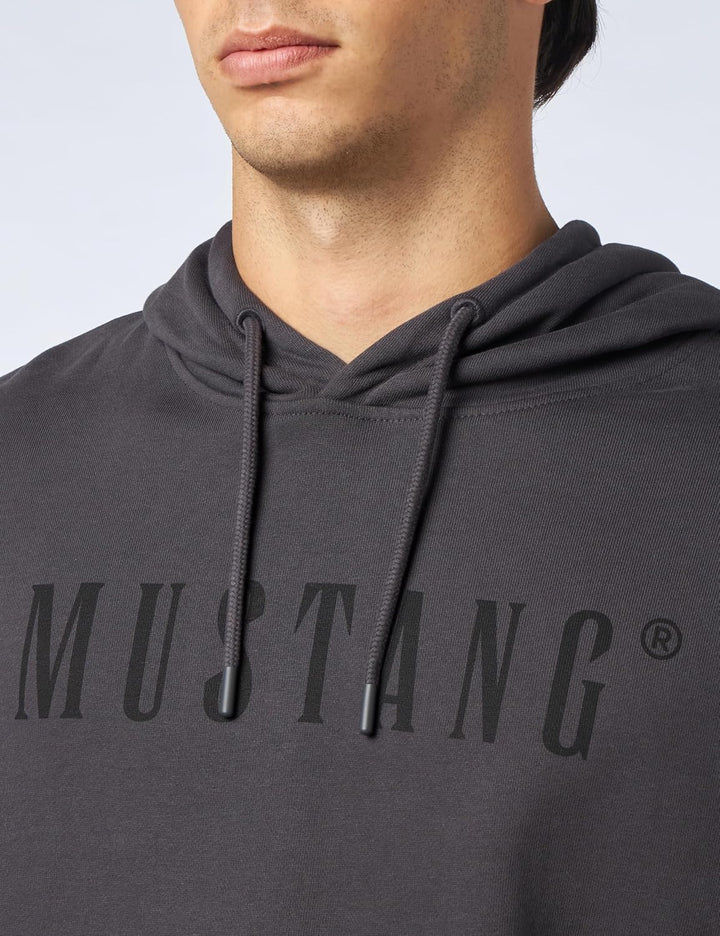 MUSTANG Herren Style Bennet Modern Hd Kapuzenpullover S Nine Iron 4080, S Nine Iron 4080