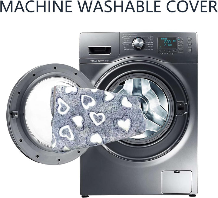 VANKEAN Hundebett Kleine Hunde Reversible kühl und warm, Hundematte Waschbar für Kiste mit Wasserdic