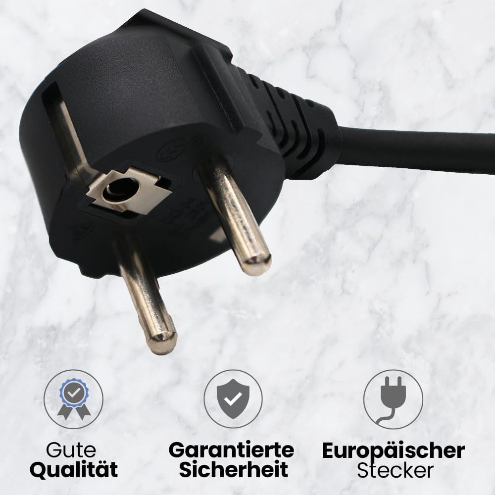 Anakel Home Kabel für elektropfanne Grillplatte, Thermostat für Princess, Kabel mit Thermostat für F