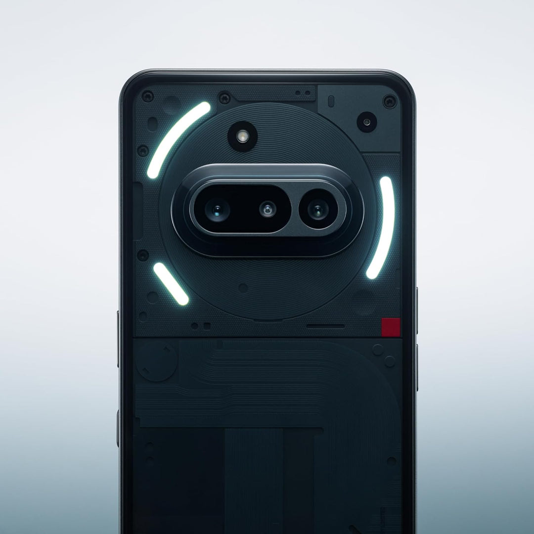 Nothing Phone (3a) 128 GB - Handy mit Essential Space, 50-MP-Hauptkamera, 32-MP-Frontkamera, 30-fach