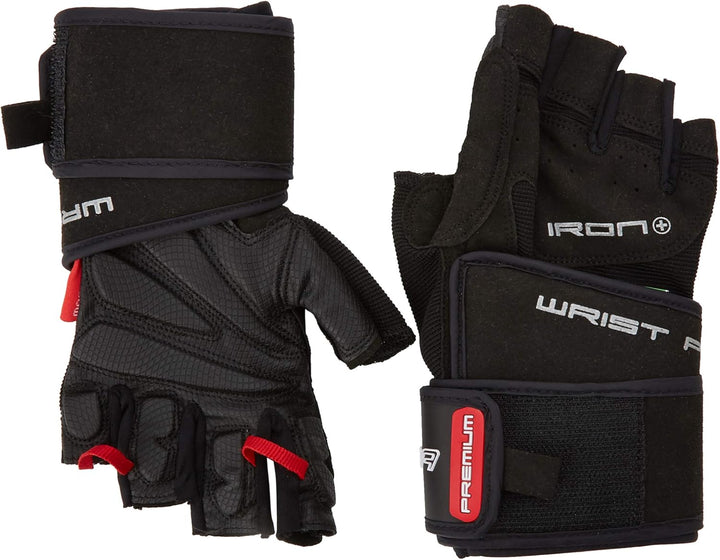 Chiba Erwachsene Handschuhe Iron Plus II XS Schwarz, XS Schwarz