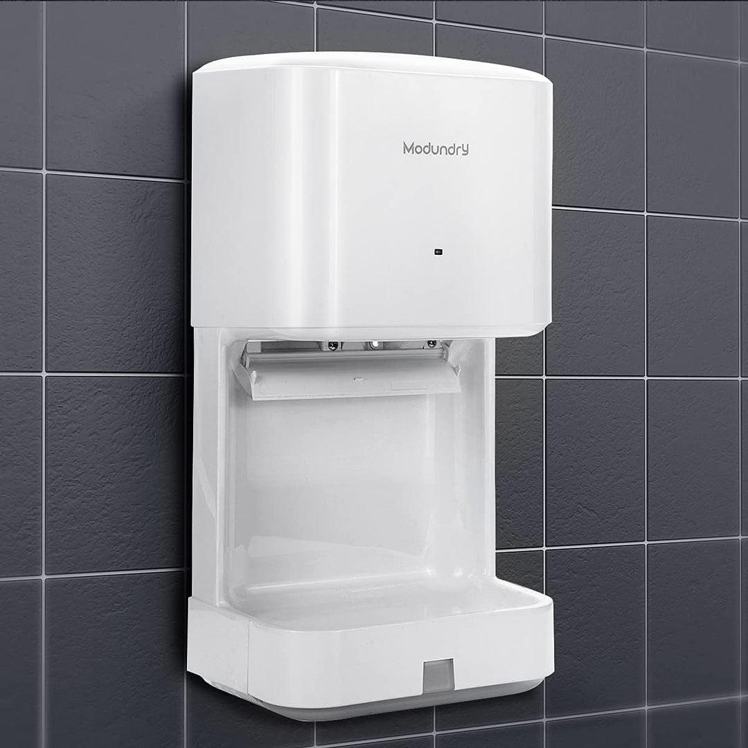 Modundry Automatischer Elektrischer Händetrockner Hochgeschwindigkeits mit Ablaufschale für Gewerbli