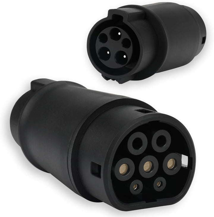 Opaltool EV Ladekabel Autoladegerät Adapter Typ 1 auf Typ 2, 32A SAE J1772 auf IEC 62196(Mennekes) A