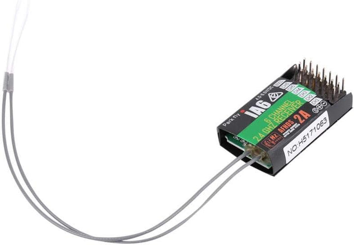 Dilwe RC-Empfänger, Flysky FS-IA6 6-Kanal-2,4-GHz-Frequenzempfänger für FS-I6, Nicht mehr als 20 dBm