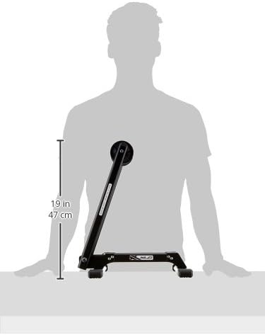 XLC VS-F03 Abstellständer, Unisex Erwachsene, Schwarz, One Size - Stabiler & Zuverlässiger Fahrradst
