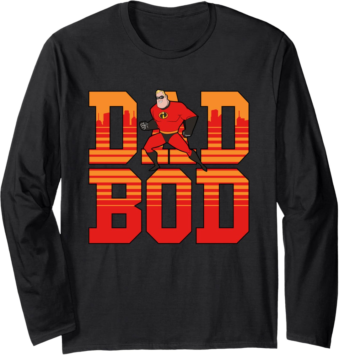 Disney and Pixar's The Incredibles Dad Bod Langarmshirt