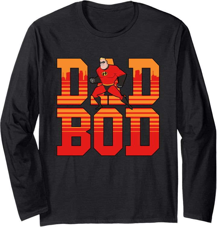 Disney and Pixar's The Incredibles Dad Bod Langarmshirt