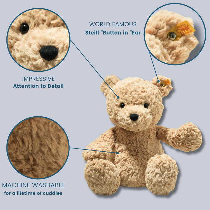 Steiff Kuscheltier Jimmy Teddybär, Süsses Stofftier, Kinder, Jungen & Mädchen, Soft Cuddly Friends,