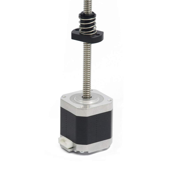 Iverntech NEMA 17 Schrittmotor mit Integrierter 2 mm Steigung 310 mm T8 Leitspindel für 3 Drucker Z-