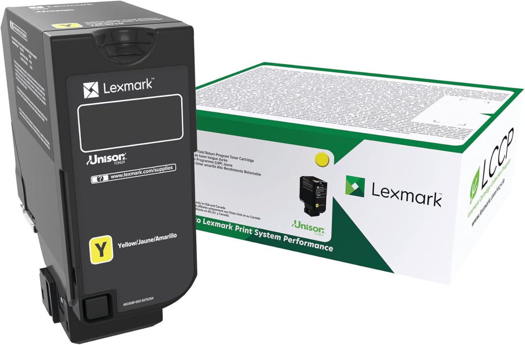 Lexmark 74C20Y0 Original Toner Pack of 1