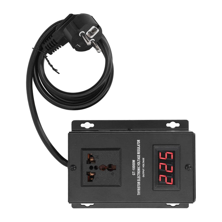 10000 W Elektronischer Spannungsregler 220 V Thyristor-Aufwärtswandler, EU-Stecker