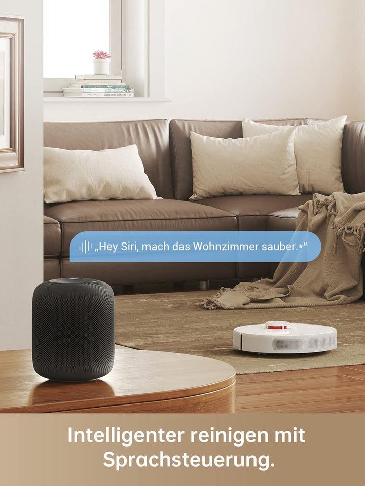 Dreame D10s Staubsauger-und Wischroboter mit LDS-Navigation, 5.000Pa Saugkraft,280 Minuten Laufzeit,