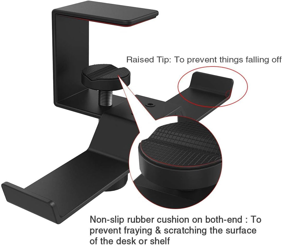 6amLifestyle Kopfhörer Ständer, Universal Kopfhörerhalter aus Aluminium Earphone Holder Headset Stän