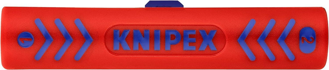 Knipex Abisolierwerkzeug für Koaxialkabel universal 100 mm 16 60 100 SB