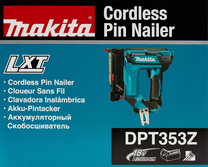 Makita DPT353Z Akku-Pintacker 18 V (ohne Akku, ohne Ladegerät) Single, Single