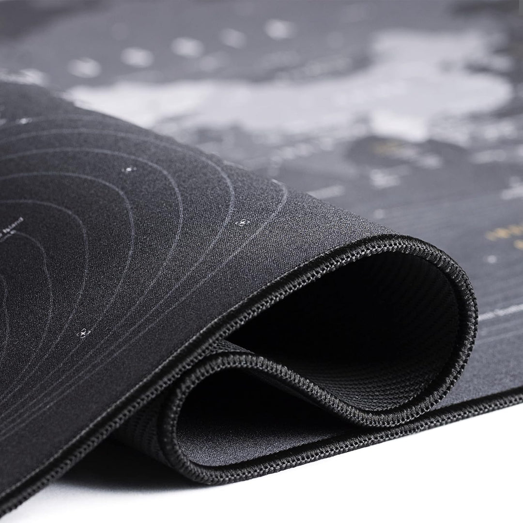 TITANWOLF - XXL Speed Gaming Mauspad Titanwolf Weltkarte 900 x 400mm - XXL Mousepad - Tischunterlage