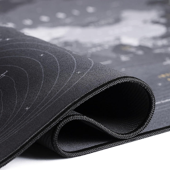 TITANWOLF - XXL Speed Gaming Mauspad Titanwolf Weltkarte 900 x 400mm - XXL Mousepad - Tischunterlage
