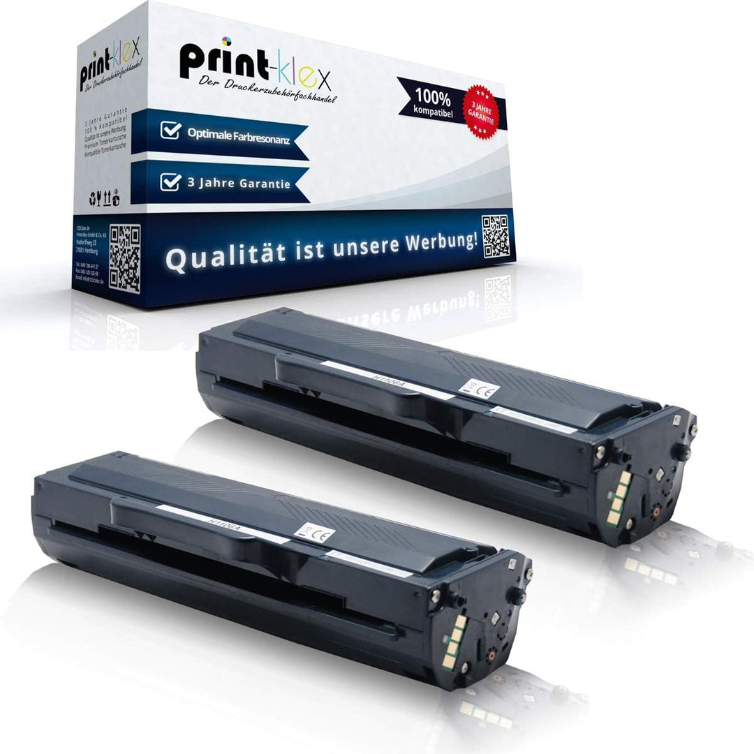 2x Print-Klex Tonerkartuschen kompatibel für HP Laser MFP 130 Series Laser MFP 135 ag Laser MFP 135