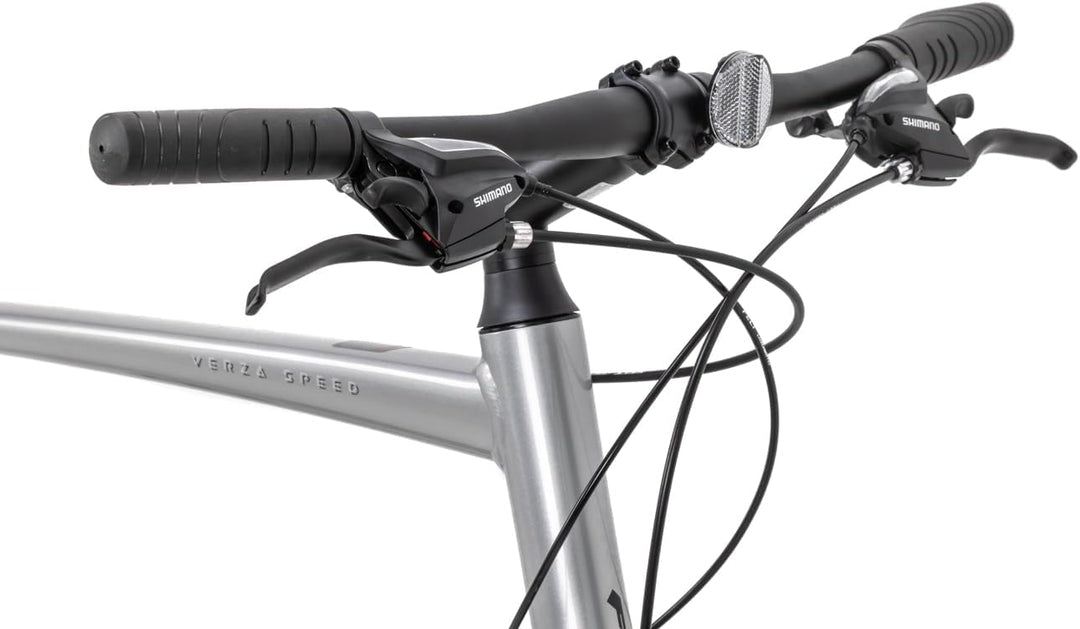 Felt 28 Zoll VERZA 50 Crosser Fahrrad Speed Bike Crossbike 24 Gang L Silber, L Silber