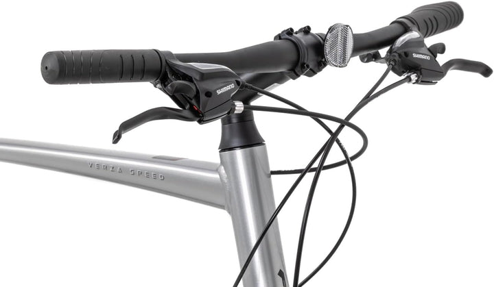 Felt 28 Zoll VERZA 50 Crosser Fahrrad Speed Bike Crossbike 24 Gang L Silber, L Silber