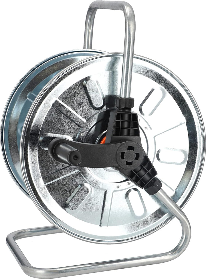 KOTARBAU® Schlauchtrommel mit Wandbefestigung 1/2'-50m Verzinkt Schlauchaufroller ein Unverzichtbare
