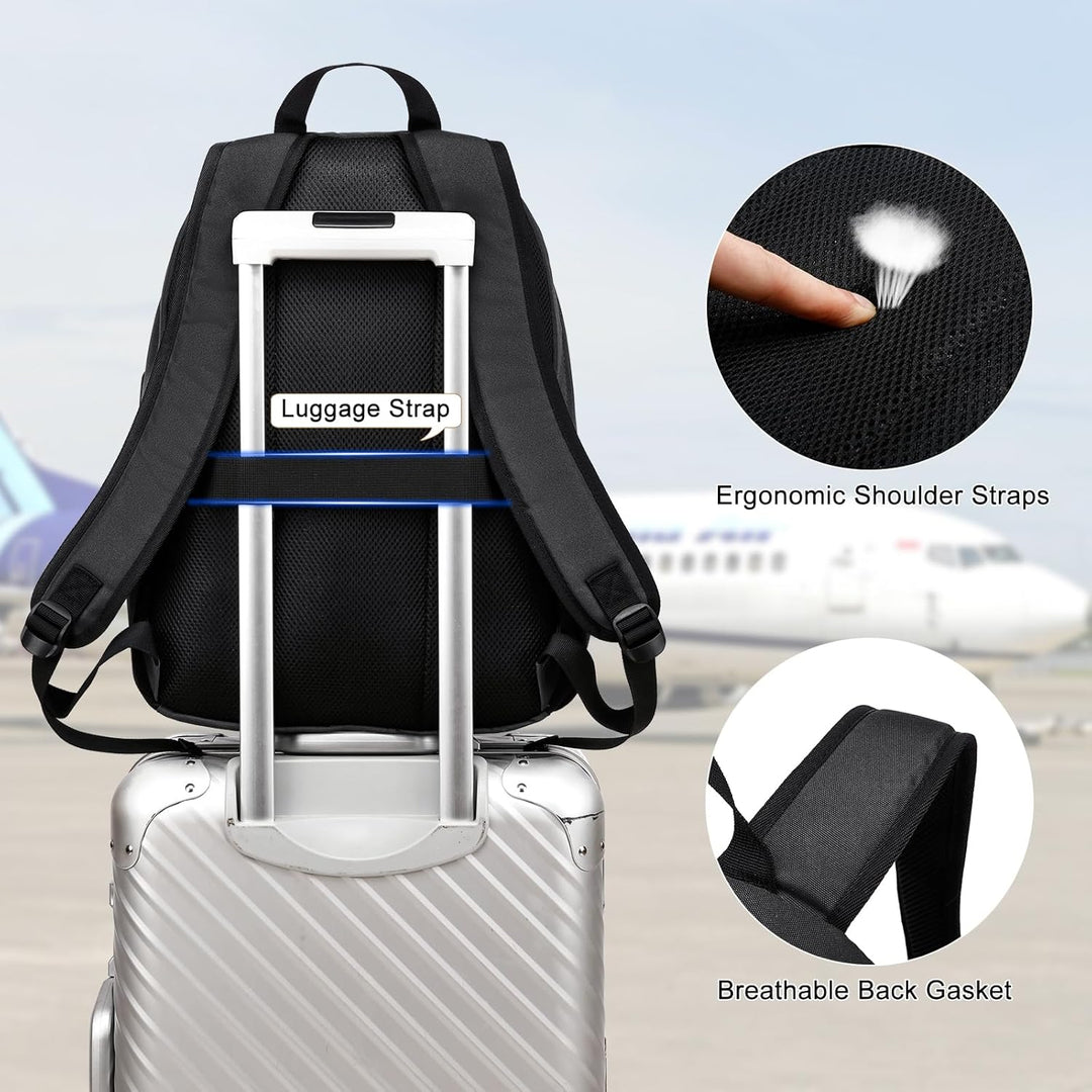 Kuosdaz Laptop Rucksack für Schule Teens Jungen Mädchen, leichte Casual Rucksäcke für Männer und Fra