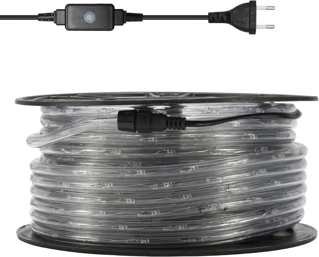 Randaco 30m LED Lichtschlauch, 720 LED Lichterschlauch Aussen, IP20 Deko und Beleuchtung LED Schlauc