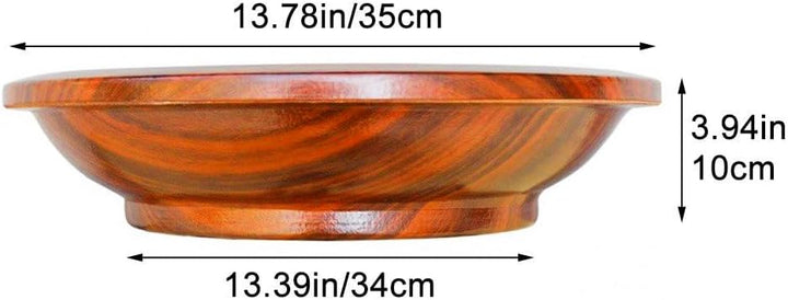 Glixoft Holz-Roulette-Rad, 12 Zoll, Digitales Zifferblatt, Russisches Roulette, Brettspiel, Lotterie