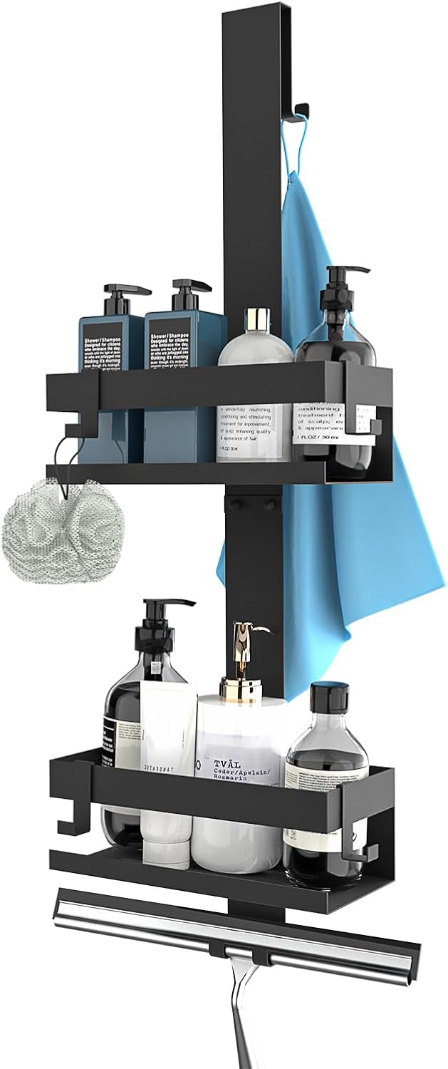 UUlioyer Duschablage zum Hängen, Shampoo Duschgel Halterung für Dusche, Duschregal aus Edelstahl SUS