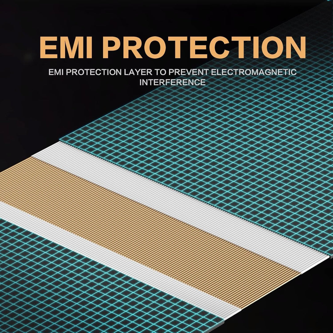 AsiaHorse NEU PCIE 3.0 X16 GPU Riser Kabel, Ultra-Flexible PCIE 3.0 Riser Kabel mit Schneller Geschw