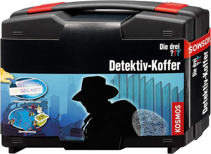 Kosmos Die DREI ??? Detektiv-Koffer, Detektivspielzeug, Detektiv Ausrüstung, Detektiv Set, Mitbrings