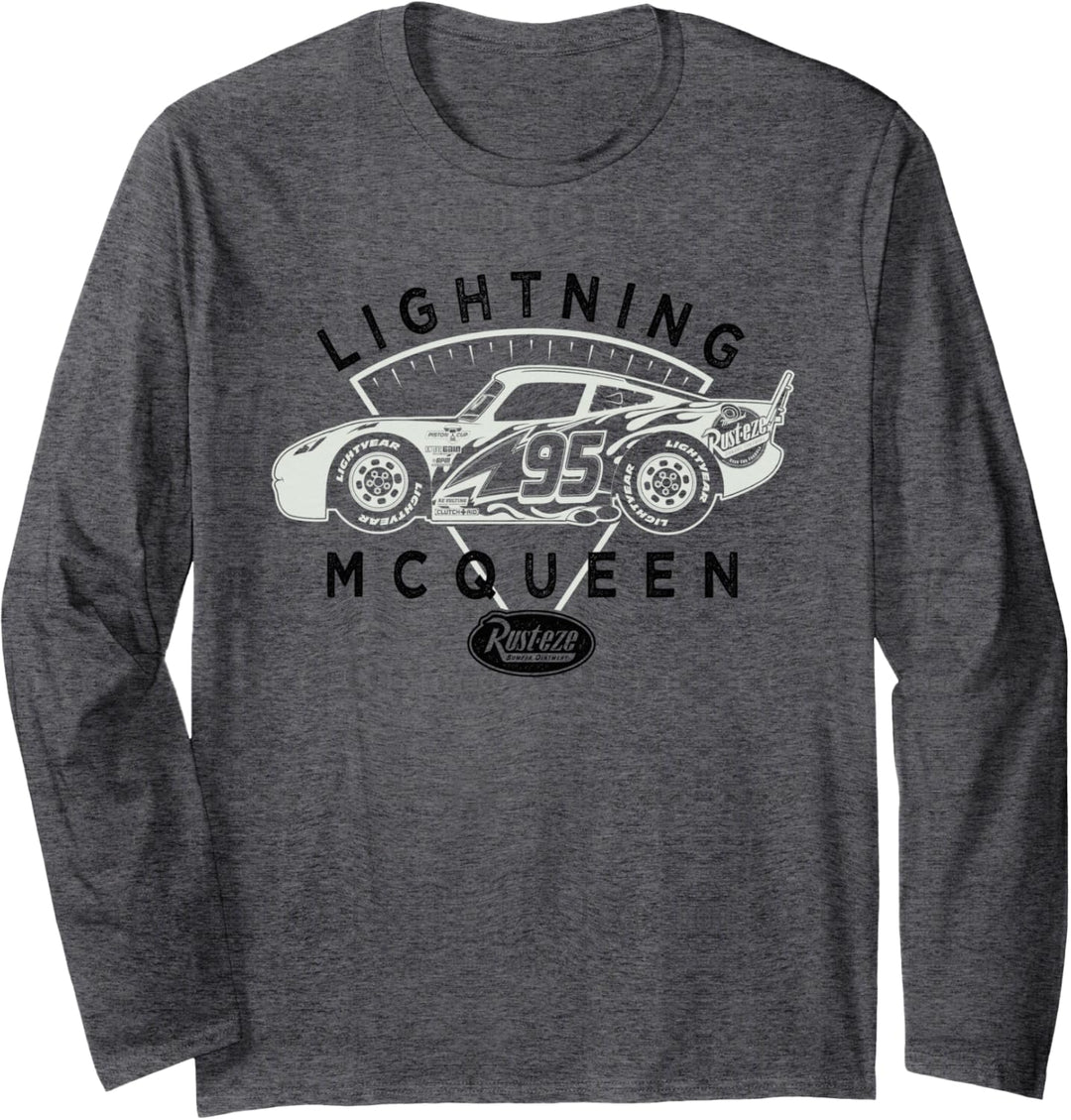 Disney and Pixar's Cars Lightning McQueen Profile Rust-Eze Langarmshirt