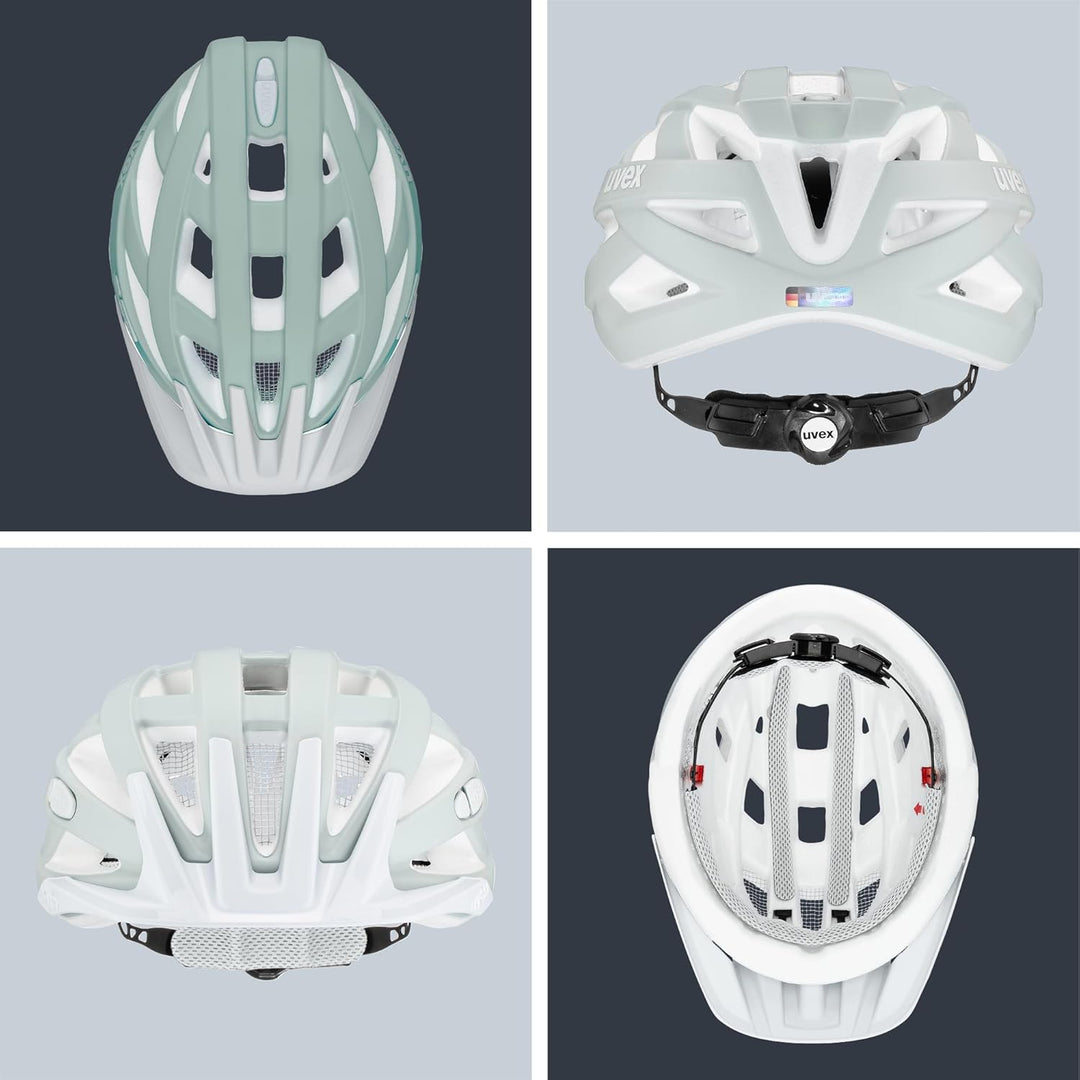 uvex i-vo cc - Leichter Allround-Helm für Damen und Herren - individuelle Grössenanpassung - erweite
