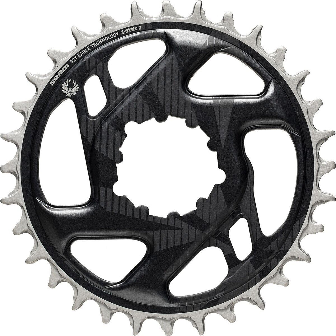 SRAM Corporation Europe Unisex – Erwachsene Sram Kettenblatt, Grau, 32Z