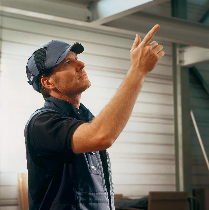 Uvex U-Cap Premium Anstosskappe - Kopfschutz-Kappe im Sport-Design - mit Langem Schirm und Hartschal