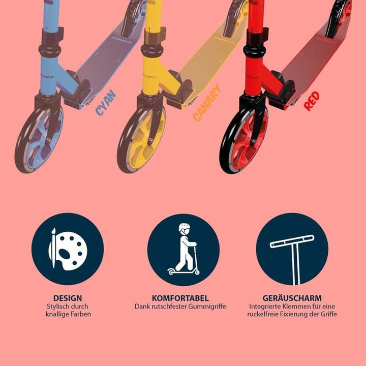 HUDORA Scooter Up 200 Normal Rot, Normal Rot