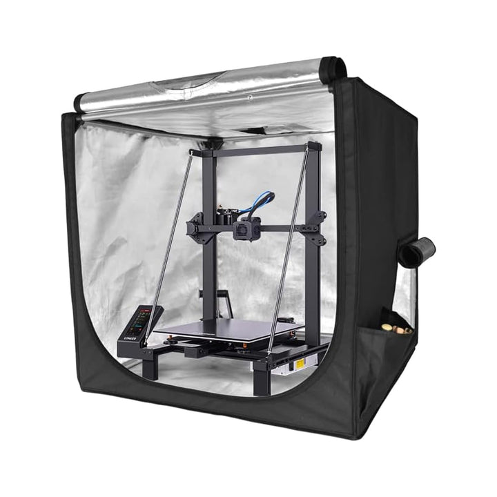 Longer 3D Drucker Gehäuse – Feuersicher, Staubdicht & Temperaturkonstant (73x76x72 cm) – Aus PVC-bes