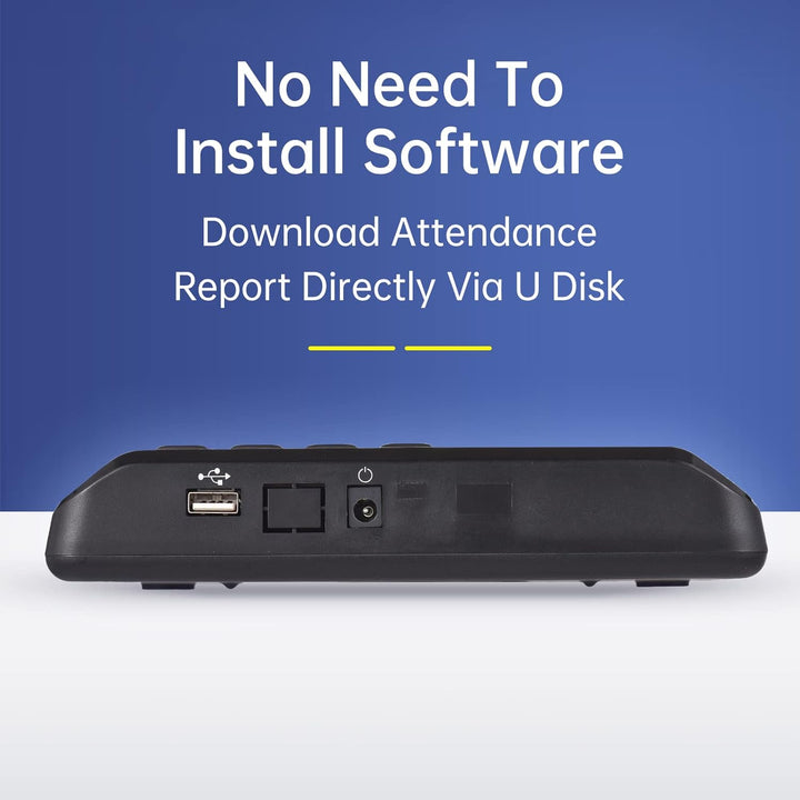 Bisofice Zeiterfassung für Kleinbetriebe, Stempeluhr Zeiterfassung Mitarbeiter, Arbeitszeiterfassung