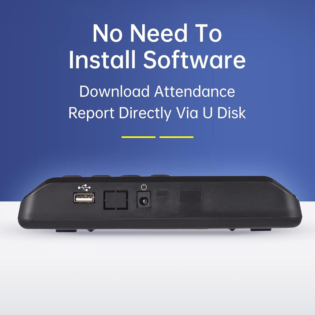 Bisofice Zeiterfassung für Kleinbetriebe, Stempeluhr Zeiterfassung Mitarbeiter, Arbeitszeiterfassung