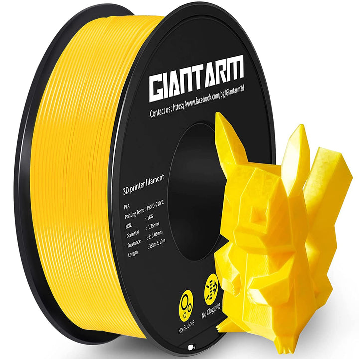 GIANTARM PLA Filament 1.75mm,3D Drucker Filament PLA 1kg,MaBgenauigkeit +/- 0,02mm,3D-Druckmateriali