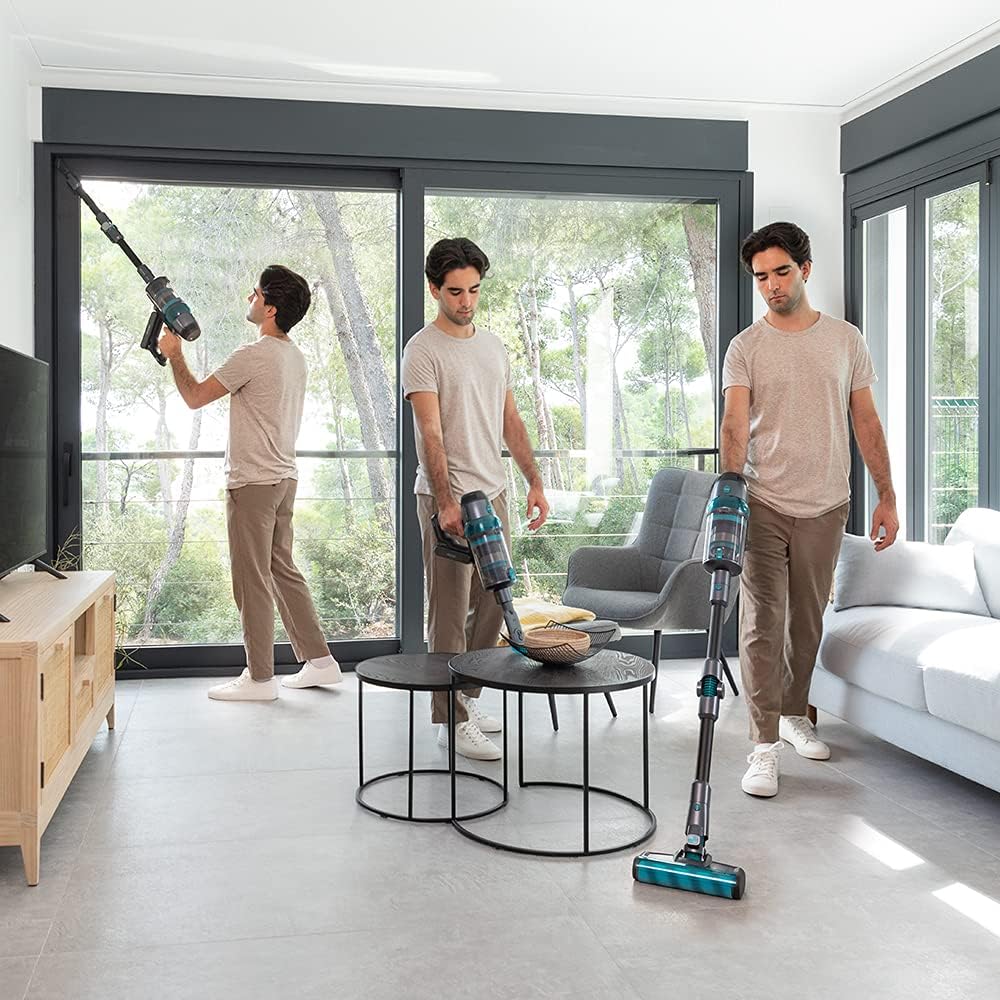 Cecotec Staubsauger Conga Rockstar-Serie 900, Digital Brushless Motor, hohe Saugkraft, mehrere Progr