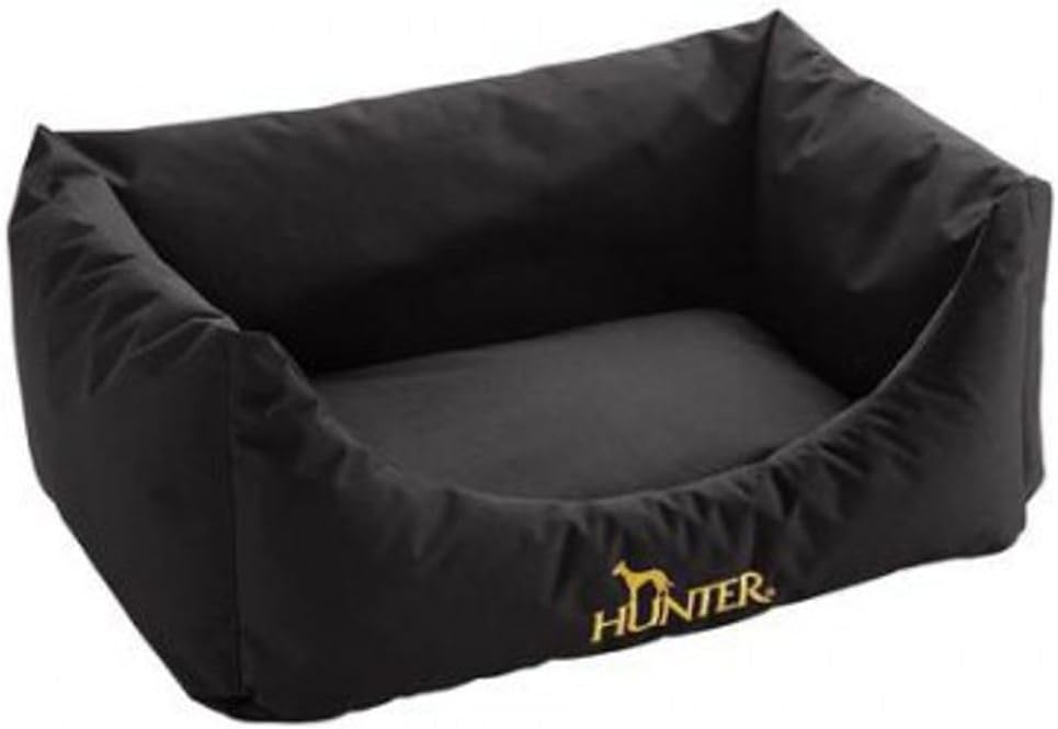 HUNTER Gent Hundesofa, wasserabweisend, schmutzabweisend, antibakteriell,60 x 45 cm, schwarz schwarz