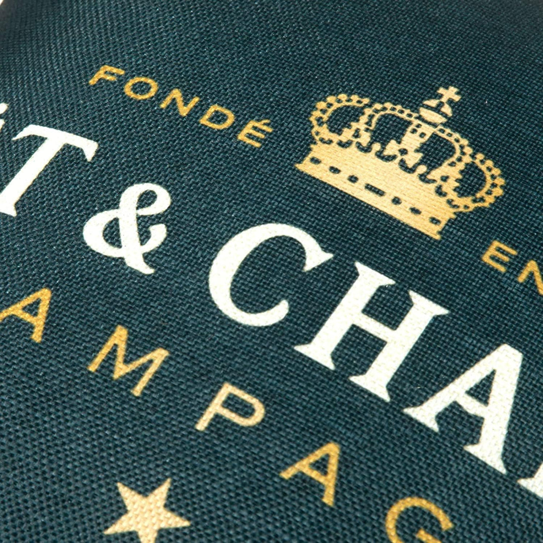 AIFEEC Kissenbezug für Champagner und Schwarz, 45 x 45 cm, 4 Stück, Baumwolle, Leinen, einfarbig, So