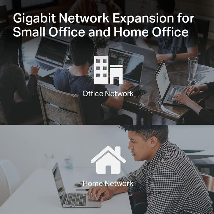 TP-Link TL-SG116 16-Ports Gigabit Netzwerk Switch (32 Gbit/S Switching-Kapazität, geschirmte RJ-45 P